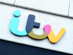 The ITV logo on The London Studios (PA)