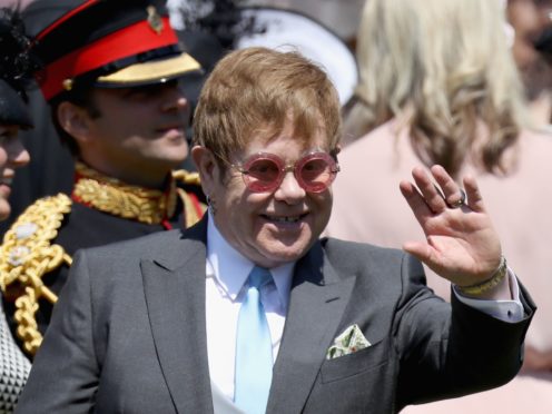 Sir Elton John has revealed the singer he thinks is the ‘one true star’ at the moment (Chris Jackson/PA)