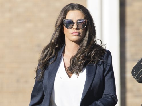 Katie Price faces bankruptcy proceedings after failing to comply with the terms of an IVA (Rick Findler/PA)