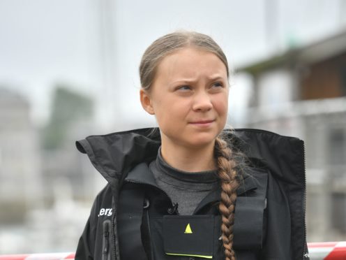 Climate activist Greta Thunberg is on the Waterstones Book Of The Year shortlist (Ben Birchall/PA)