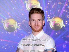 Neil Jones arriving at the red carpet launch of Strictly Come Dancing 2019, held at BBC TV Centre in London, UK (Ian West/PA)