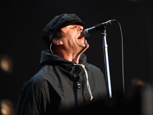 Liam Gallagher performing during the Peaky Blinders Festival in Birmingham (Jacob King/PA)