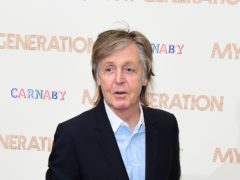 Sir Paul McCartney is celebrating another Beatles record (Ian West/PA)