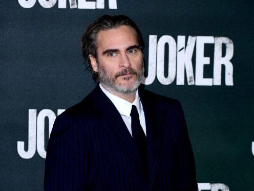 Joaquin Phoenix attending a special screening of the Joker held at Cineworld, Leicester Square in London (Ian West/PA)