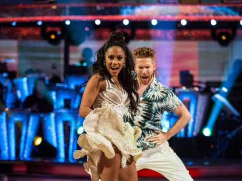 Strictly’s Alex Scott and Neil Jones open up about their relationship (Guy Levy/BBC)