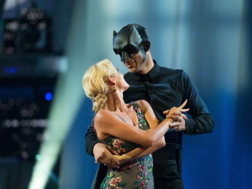 Nadiya Bychkova and David James on Strictly Come Dancing (Guy Levy/BBC/PA)