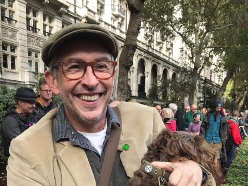 Steve Coogan said Extinction Rebellion (XR) is an important movement (Extinction Rebellion/PA)