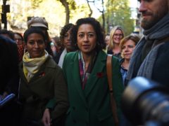 Samira Ahmed arrives at court on Monday (Kirsty O’Connor/PA)