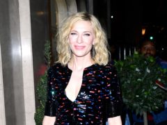 Cate Blanchett attending the Harper’s Bazaar Women of the Year Awards at Claridges Hotel, London (Ian West/PA)