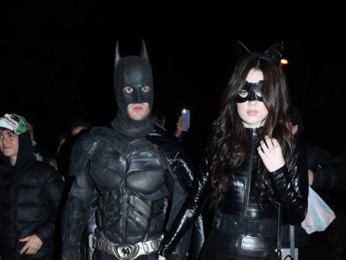 Liam Payne arrives at a Halloween party hosted by Jonathan Ross (Yui Mok/PA)