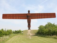 The Angel of the North, Gateshead (Peter Byrne/PA)