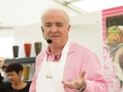 Chef Rick Stein during a cookery demonstration (Yui Mok/PA)