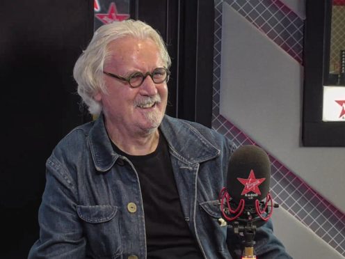 Billy Connolly on Chris Evans Virgin Radio Breakfast Show with Sky (Virgin Radio/PA)