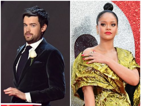 Jack Whitehall has spoken about his awkward meeting with Rihanna (PA)