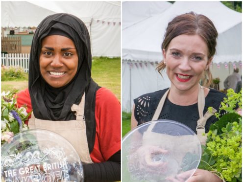 Nadiya Hussain and Candice Brown (Love Productions/BBC)