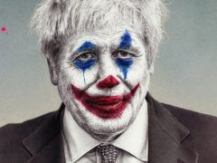 Boris Johnson as The Joker (James Mylne/PA)