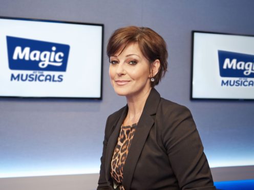 Ruthie Henshall on Magic At The Musicals (Magic Radio/Beauer/PA)