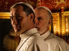 Jude Law and John Malkovich in The New Pope (Gianni Fiorito)