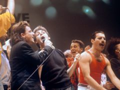 Bono, Paul McCartney and Freddie Mercury were among the stars at Live Aid (PA)