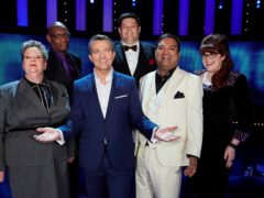 Bradley Walsh with the panel of The Chase (ITV/PA)