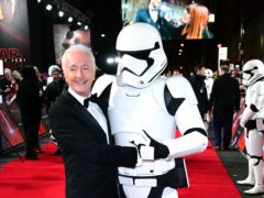 Anthony Daniels at the European premiere of Star Wars: The Last Jedi (Ian West/PA)