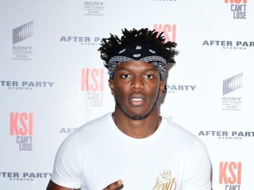YouTube star KSI has dropped a new single ahead of his boxing rematch against Logan Paul (Ian West/PA)