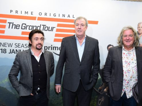 Richard Hammond, Jeremy Clarkson and James May (Ian West/PA)