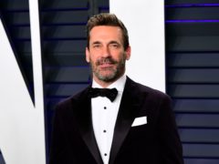 Actor Jon Hamm said he ‘loved going to work everyday’ while shooting his latest film with director Clint Eastwood (Richard Shotwell/Invision/AP)