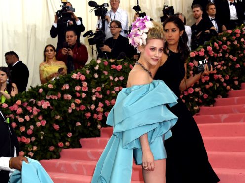 Lili Reinhart at the Met Gala 2019 (Jennifer Graylock/PA)