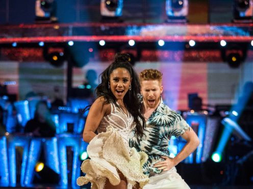 Neil Jones and Alex Scott (Guy Levy/BBC)