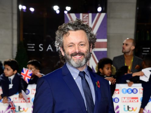 Michael Sheen arriving for the Pride of Britain Awards (PA)