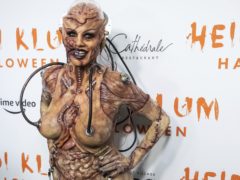 Heidi Klum attends her Halloween party (Charles Sykes/Invision/AP)