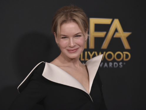 Renee Zellweger was among the stars at the Hollywood Film Awards (Richard Shotwell/Invision/AP)