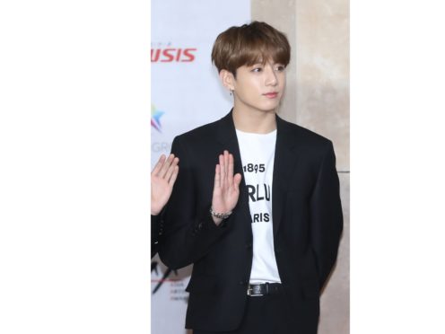 Jungkook (Cho Su-jeung/Newsis via AP)