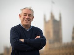 Former Commons Speaker John Bercow is to publish his memoirs in February 2020 (Stefan Rousseau/PA)