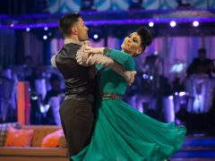 Giovanni Pernice and Michelle Visage on Strictly Come Dancing (Guy Levy/PA)