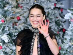 Emilia Clarke attending the Last Christmas premiere held at BFI Southbank, London. (Ian West/PA)