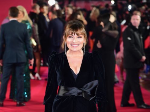 Lorraine Kelly arriving for the ITV Palooza held at the Royal Festival Hall, Southbank Centre, London. (Ian West/PA)