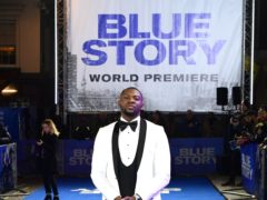 Rapman arriving at the premiere of Blue Story (PA)