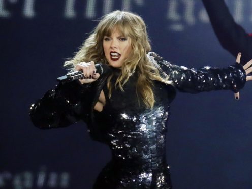 Taylor Swift has accused Scooter Braun and Scott Borchetta of blocking her from performing her old music at an upcoming awards show (Rick Scuteri/Invision/AP, File)