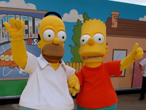 The tale of Springfield and the Simpson family is the longest-running scripted series in America (Joel Ryan/PA)