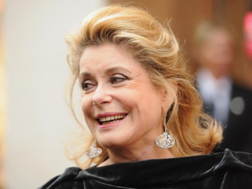 Catherine Deneuve has suffered a mild stroke (Anthony Devlin/PA)