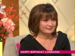 Lorraine Kelly weeps as she receives special honour to mark her 60th birthday (ITV/Lorraine)