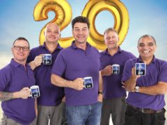 The DIY SOS team celebrate 20 years of the home renovation show (BBC/PA)