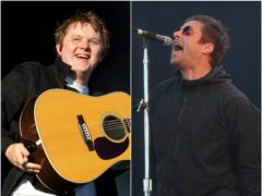 Lewis Capaldi and Liam Gallagher at previous editions of TRNSMT (Lesley Martin/Andrew Milligan/PA)