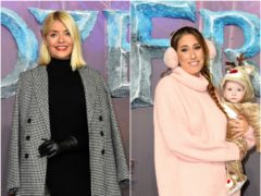 Holly Willoughby and Stacey Solomon (PA)