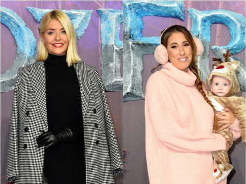 Holly Willoughby and Stacey Solomon (PA)