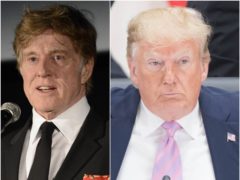 Veteran Hollywood actor Robert Redford has condemned Donald Trump’s presidency (PA)