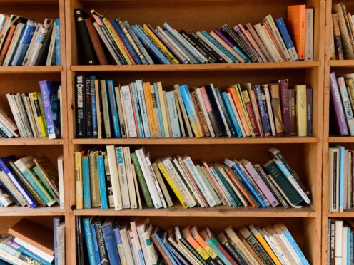 Books on a bookshelf (Ryan Phillips/PA)