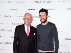 Jack Whitehall and his father Michael (Ian West/PA)